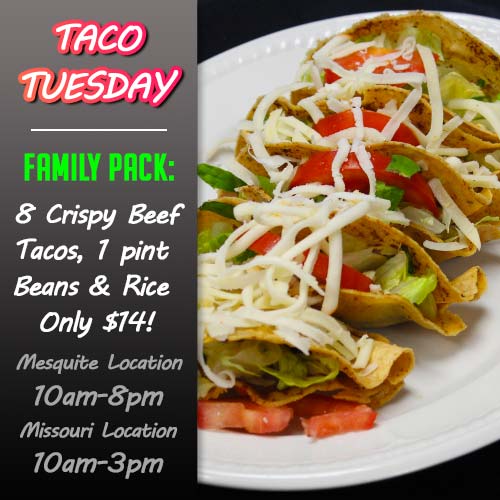 Taco Tuesday Family Pack