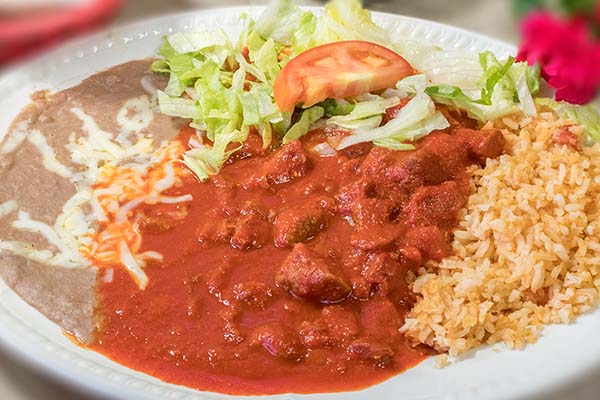 Red Chile Plate